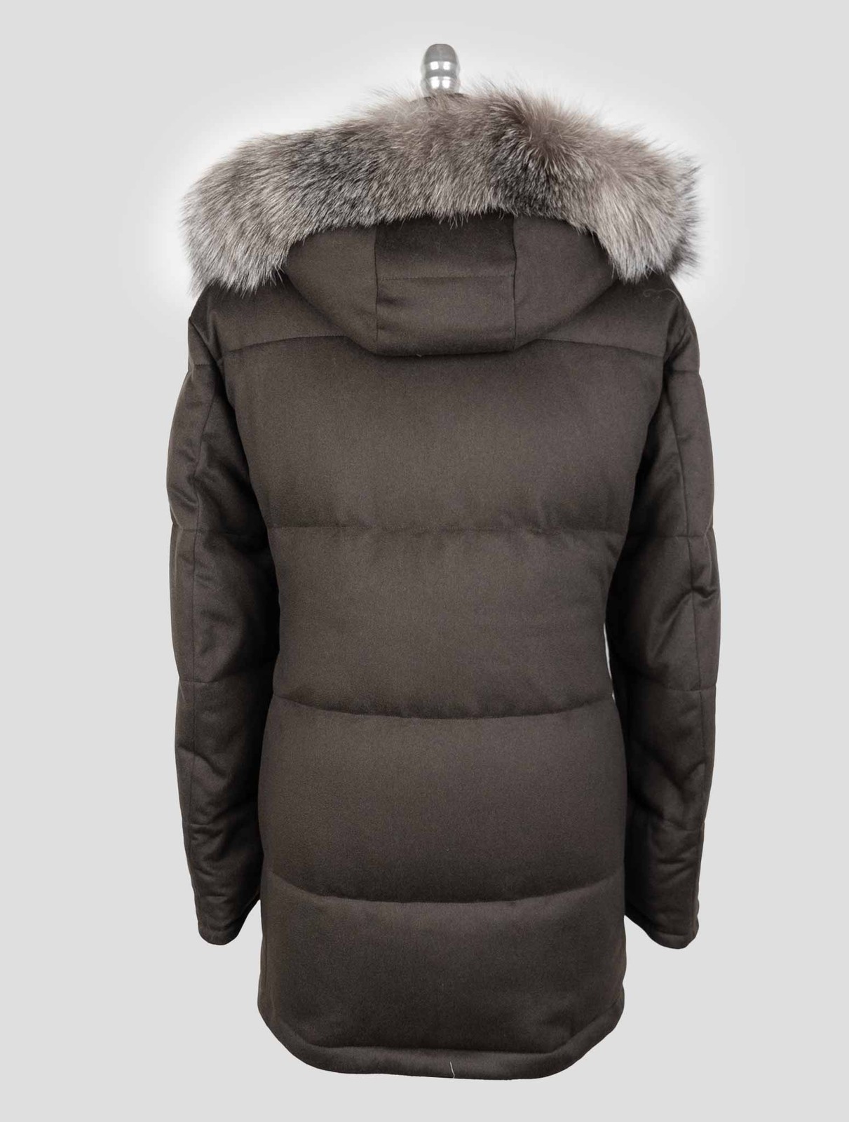 NEW KIRED GREEN WOOL EA OVERCOAT US 46 - EU 56 KRCZ19 gallery