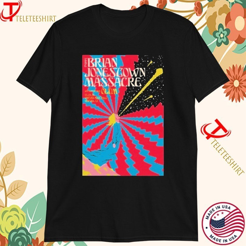 Brian Jonestown Massacre In Ventura CA On Mar 4 2026 T-Shirts CS202
