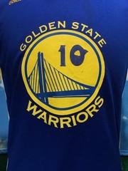 Golden State Warriors Jersey Large 10 Dion Adidas Blue NBA see description C3