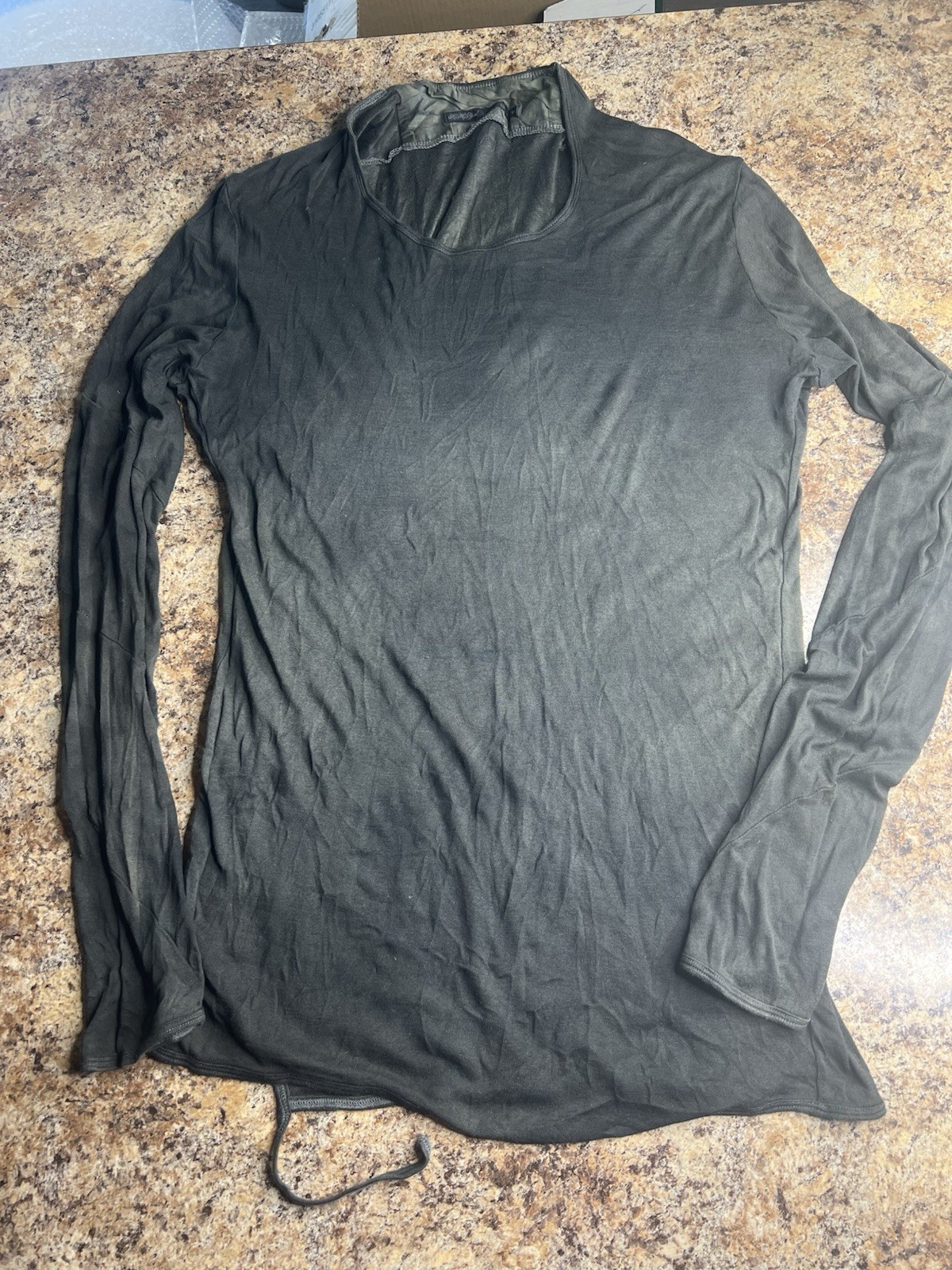 No, No, Yes! Leather Tailor Tokyo Shirt Gothic Rock Rave Sz 4 Large Rare