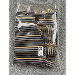 Bugatchi Uomo Shaped Fit Striped Button Down Shirt Mens L/S Paisley Trim Cuffs