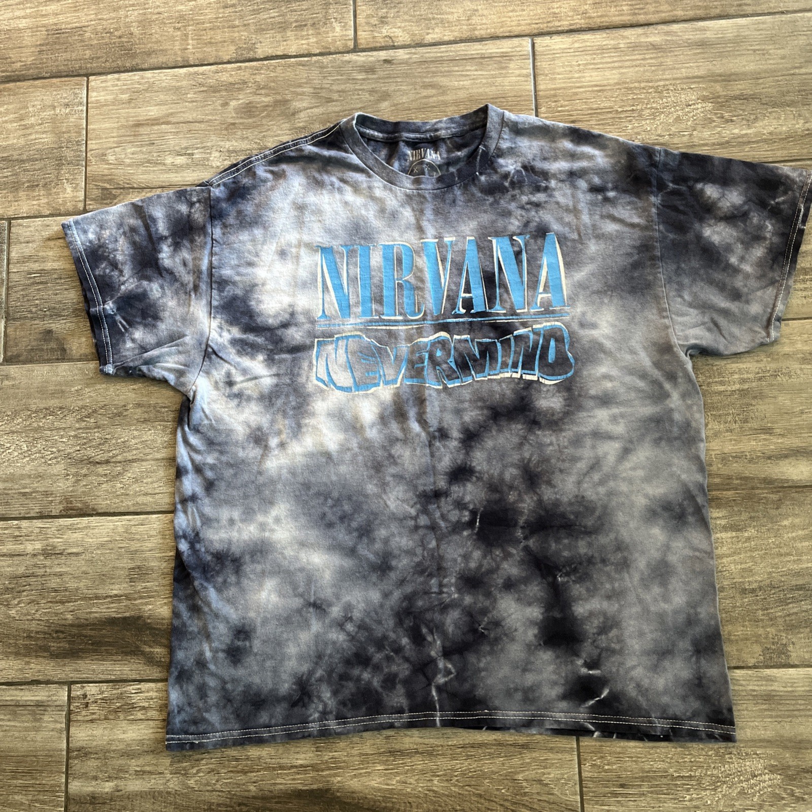 Nirvana Never mind Tie Dye Men’s Tshirt L gallery