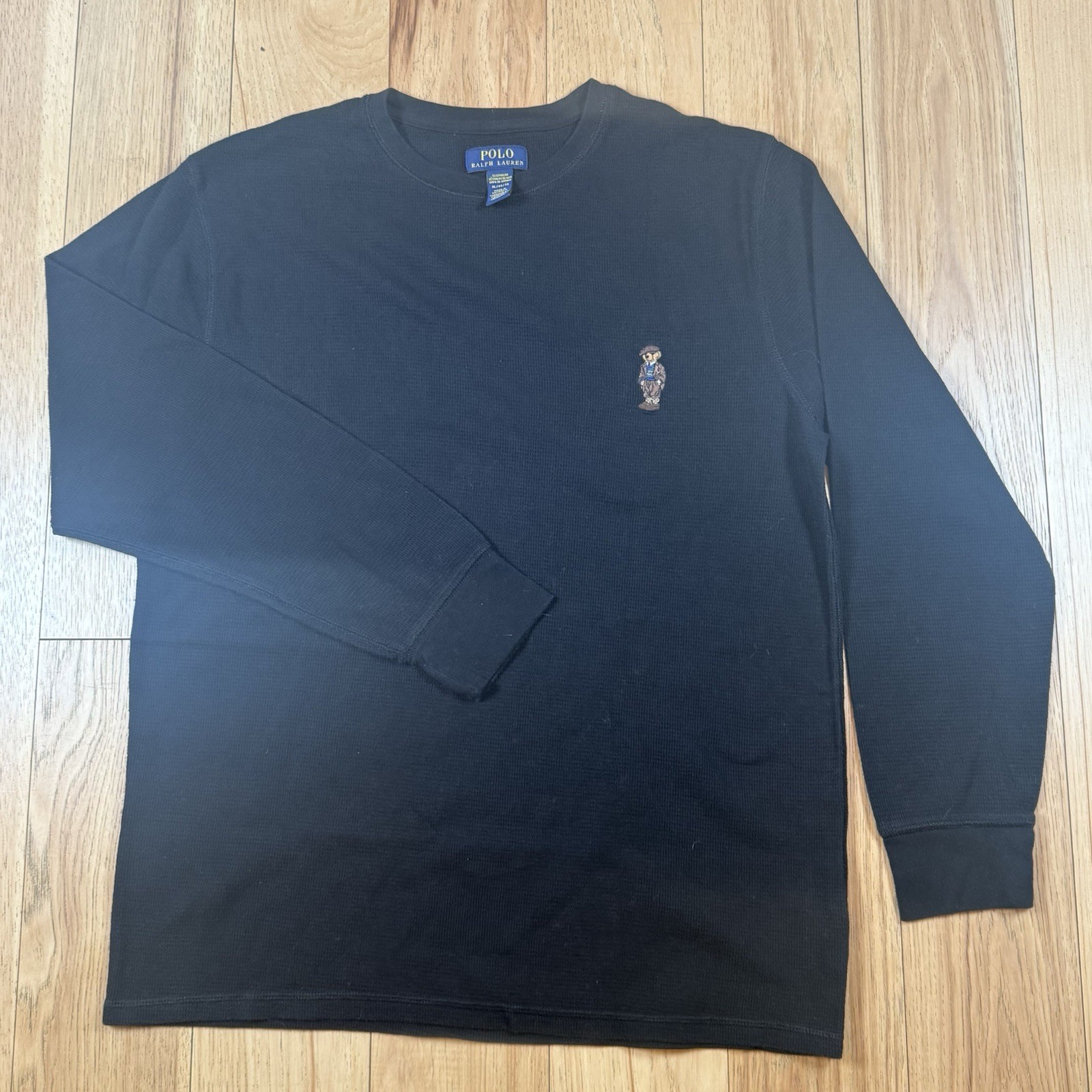 Polo Ralph Lauren Formal Bear Thermal Shirt Mens XL gallery