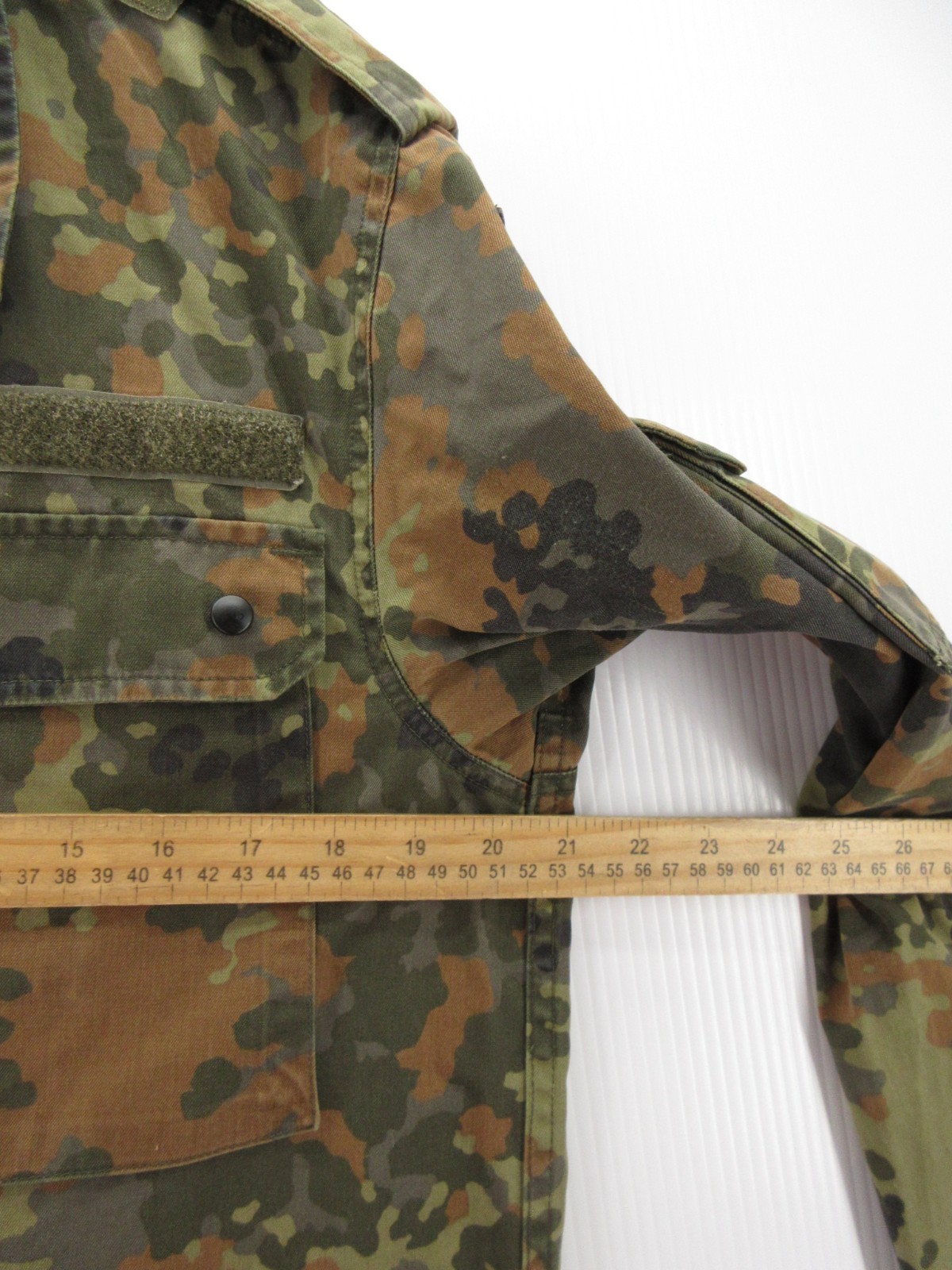 German Bundeswehr Shirt Medium Green Flecktarn GR12 Field Camo Military Surplus* gallery
