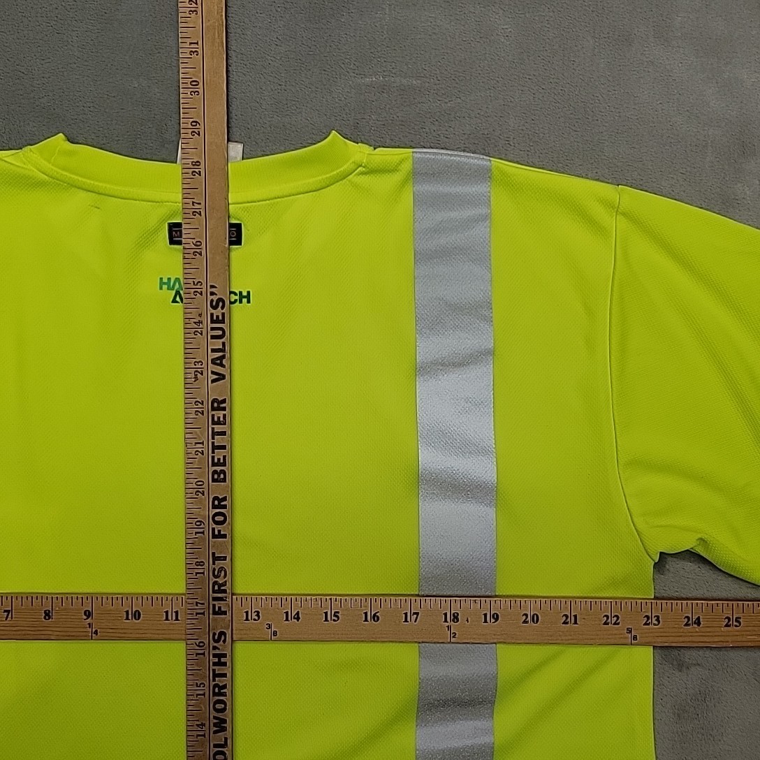 ML Kishigo Safety Shirt Mens XL Yellow Hi Vis Reflective ANSI 9110 Workwear gallery