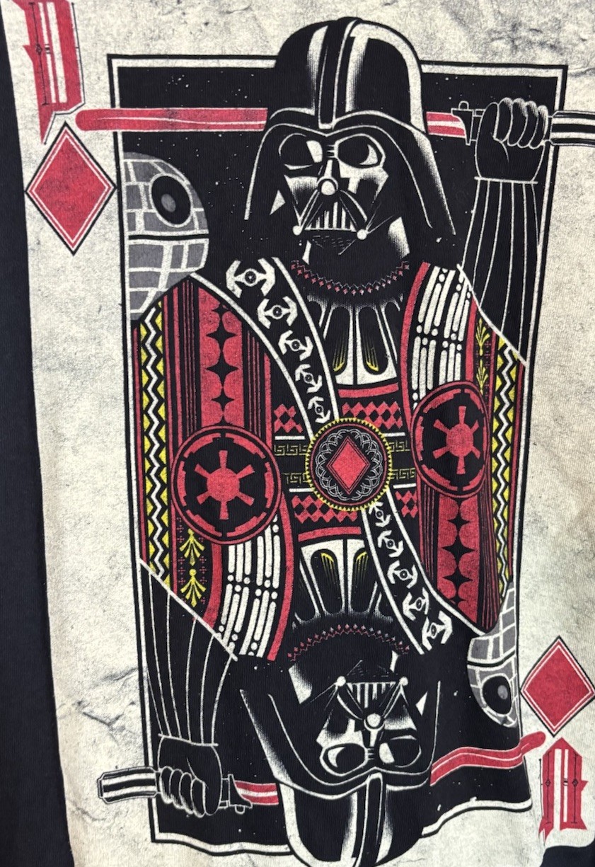 Star Wars DARTH VADER Fifth Sun Diamond T-Shirt Sz. L gallery