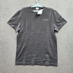 Dickies Men Shirt M Gray Camo Logo Graphic Print Short Sleeve Crew Neck NWT