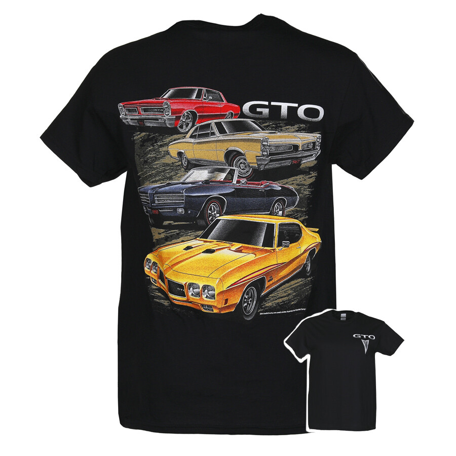 David Carey General Motors 4 Pontiac GTO Muscle Cars Automobiles T Shirt 48786 gallery