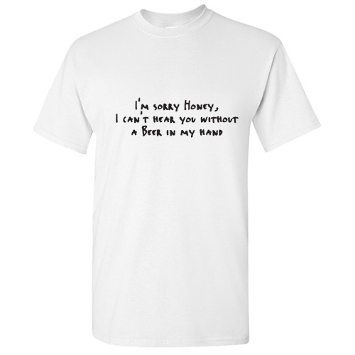 Beer Hand Sarcastic Drinking Humor Graphic Gift Idea Cool Funny Novelty T-Shirt gallery