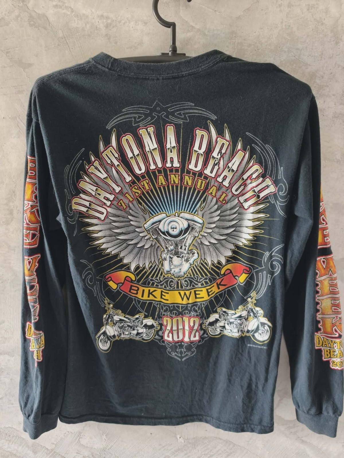 2012 Daytona-Beach Bike Week Shirt Biker Engine Size S gallery