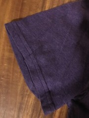 Vurt T-Shirt Purple Solid Medium V-neck Men’s