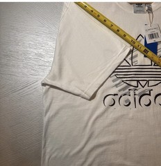 Adidas OG Sketch Trefo Men’s White Graphic Logo Crew Neck T-Shirt XL