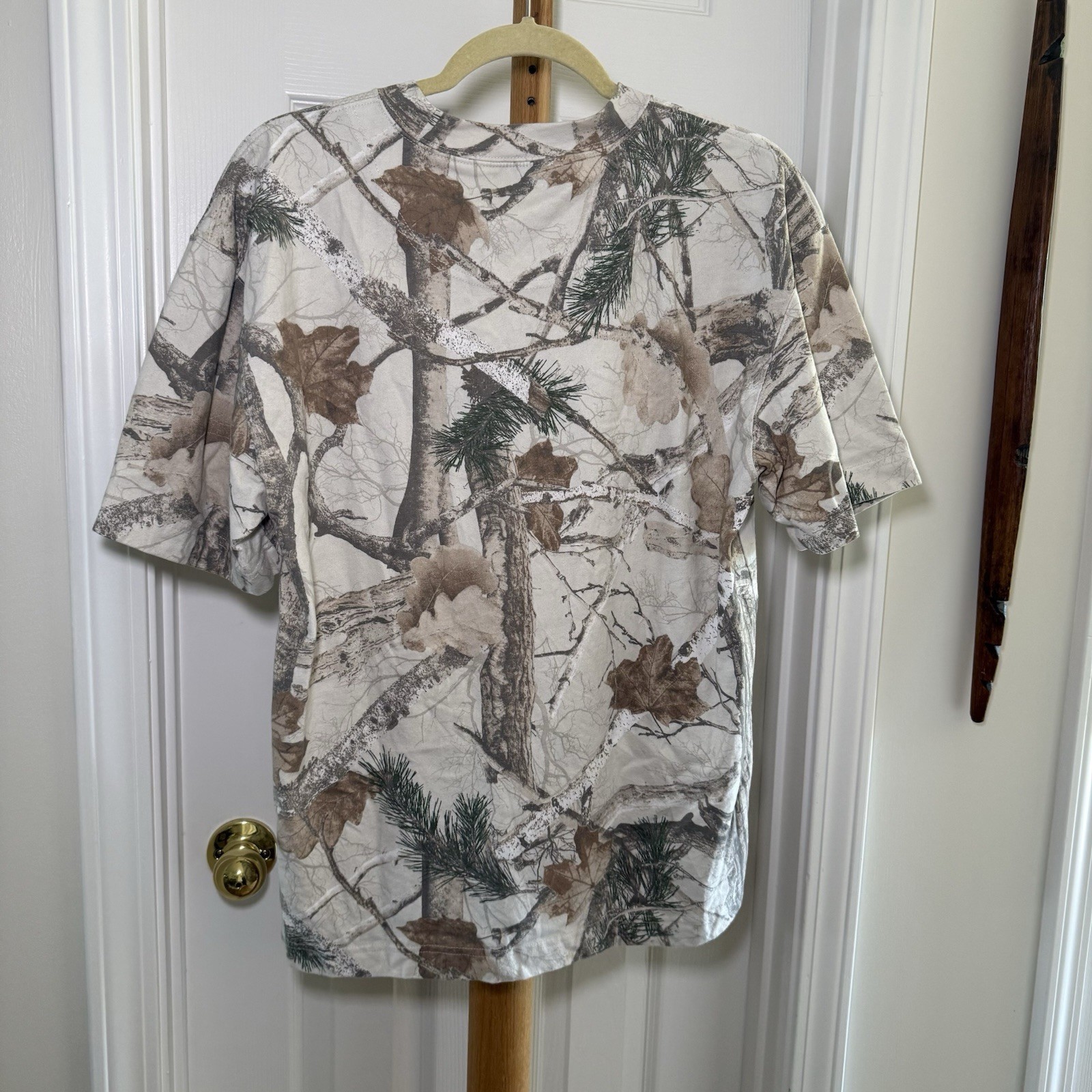 Hollister Heavyweight Boxy Fit Camo Print T-Shirt - Men's Size M Retail $25 gallery