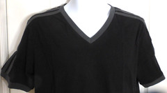 Adam Levine Men’s Throwback Jersey Shirt, Black, Size Medium, NWT