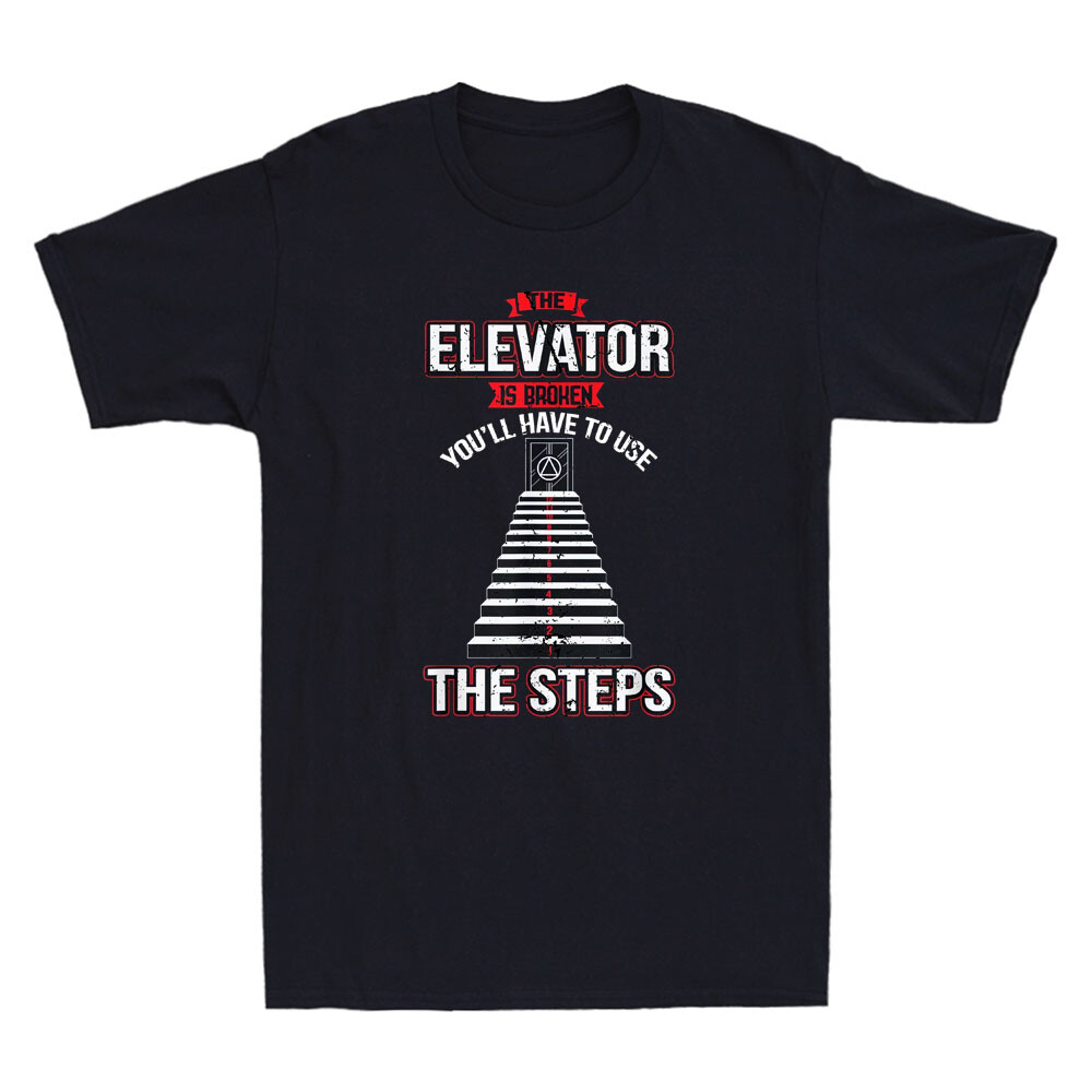 AA NA Anonymous 12 Step Recovery Narcotics Anonymous Sober Vintage Men's T-Shirt gallery