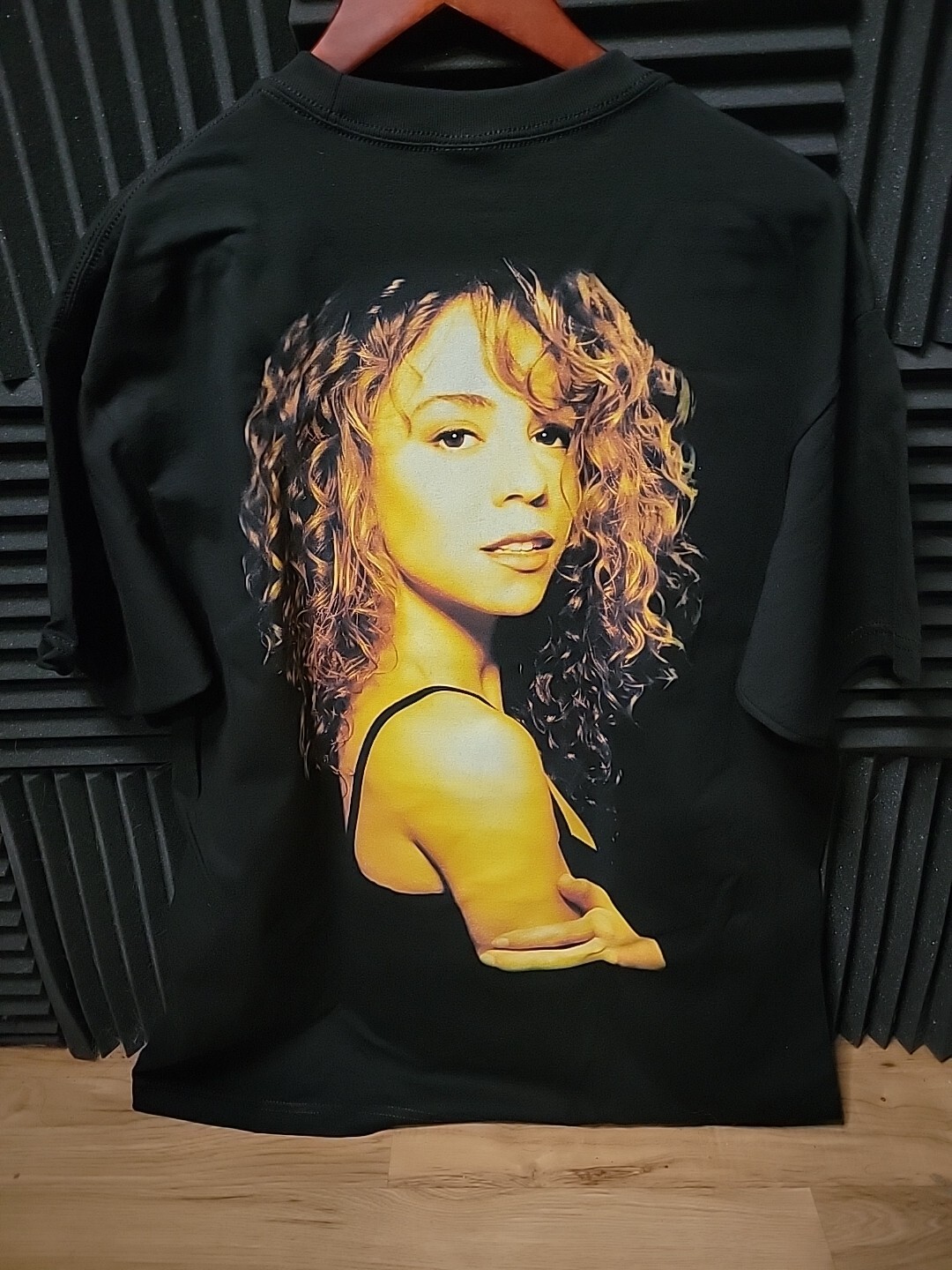 MARIAH CAREY ON SHAKA HEAVYWEIGHT GARMET DYED T SHIRT gallery