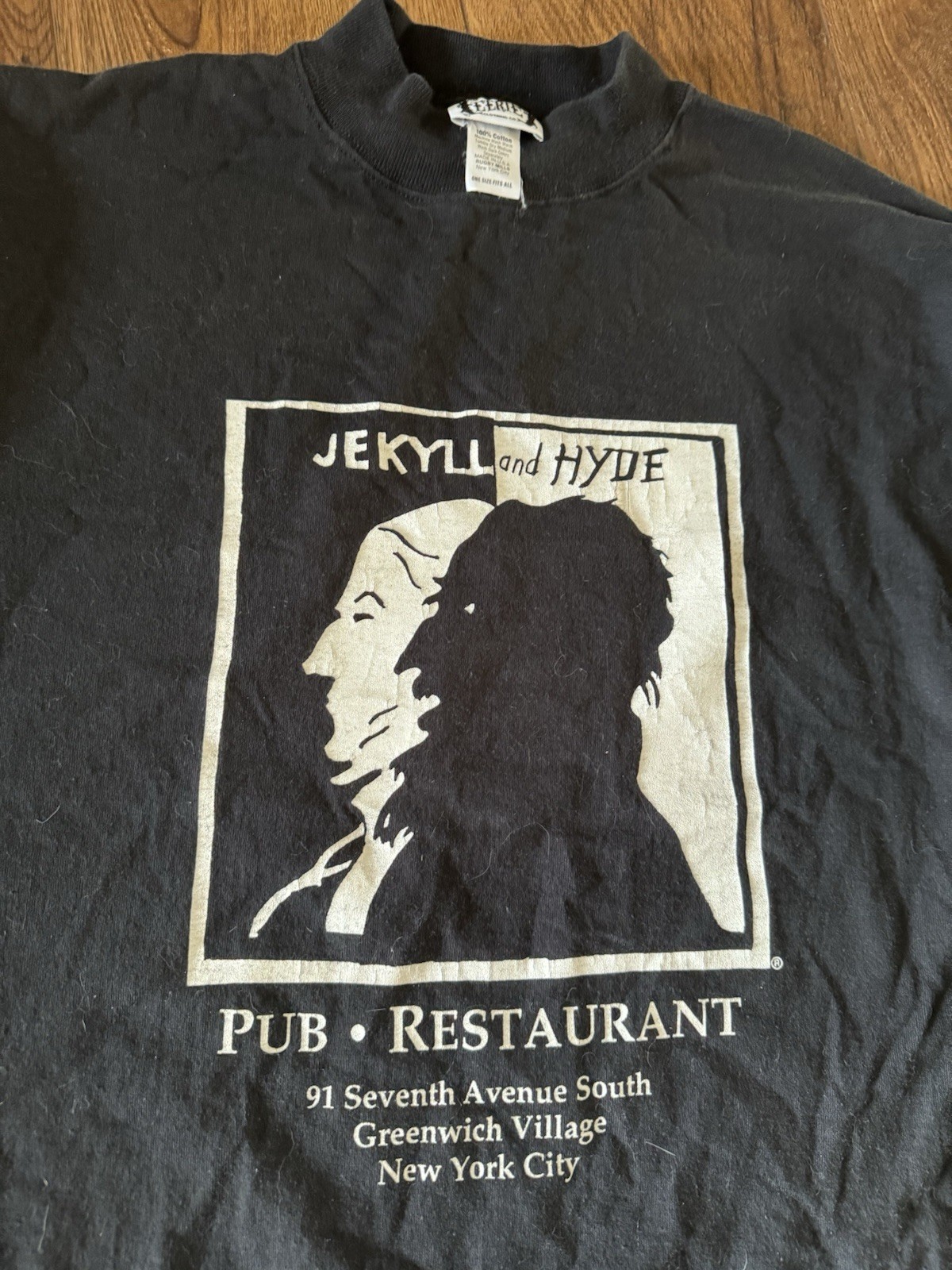 Vintage 90s Jekyll and Hyde Pub Shirt Mens XL Greenwich Village NYC Long Sleeve gallery