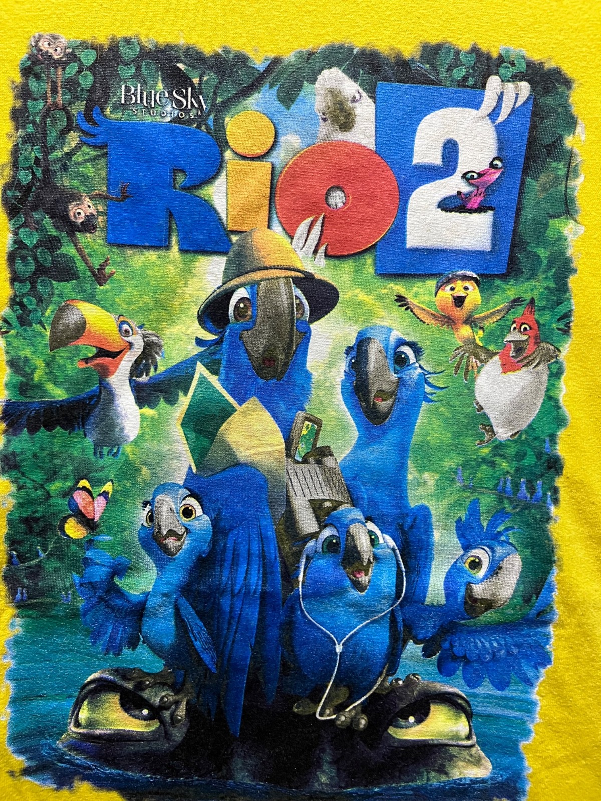 T Shirt RIO 2 Movie Promo 2014s Fox Good Size XL gallery