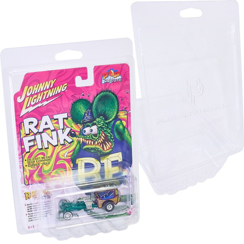 Protector Case for Johnny Lightning and Auto World Blister Display Packs