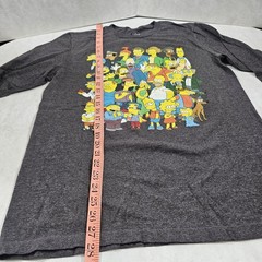 20th Century Fox The Simpsons Character Community Adult Medium Long Sleeve Shirt