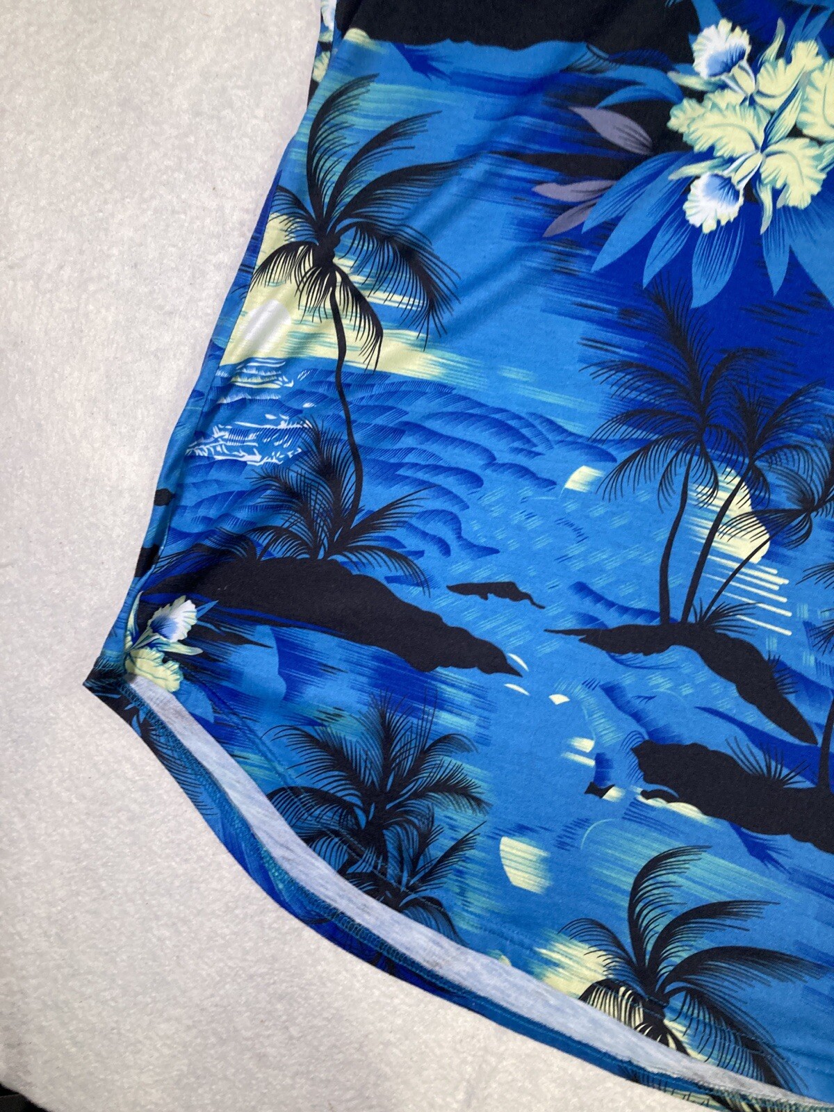 Coofandy Hawaiian Style Print outdoor beach surf tropical T shirt sz XL gallery