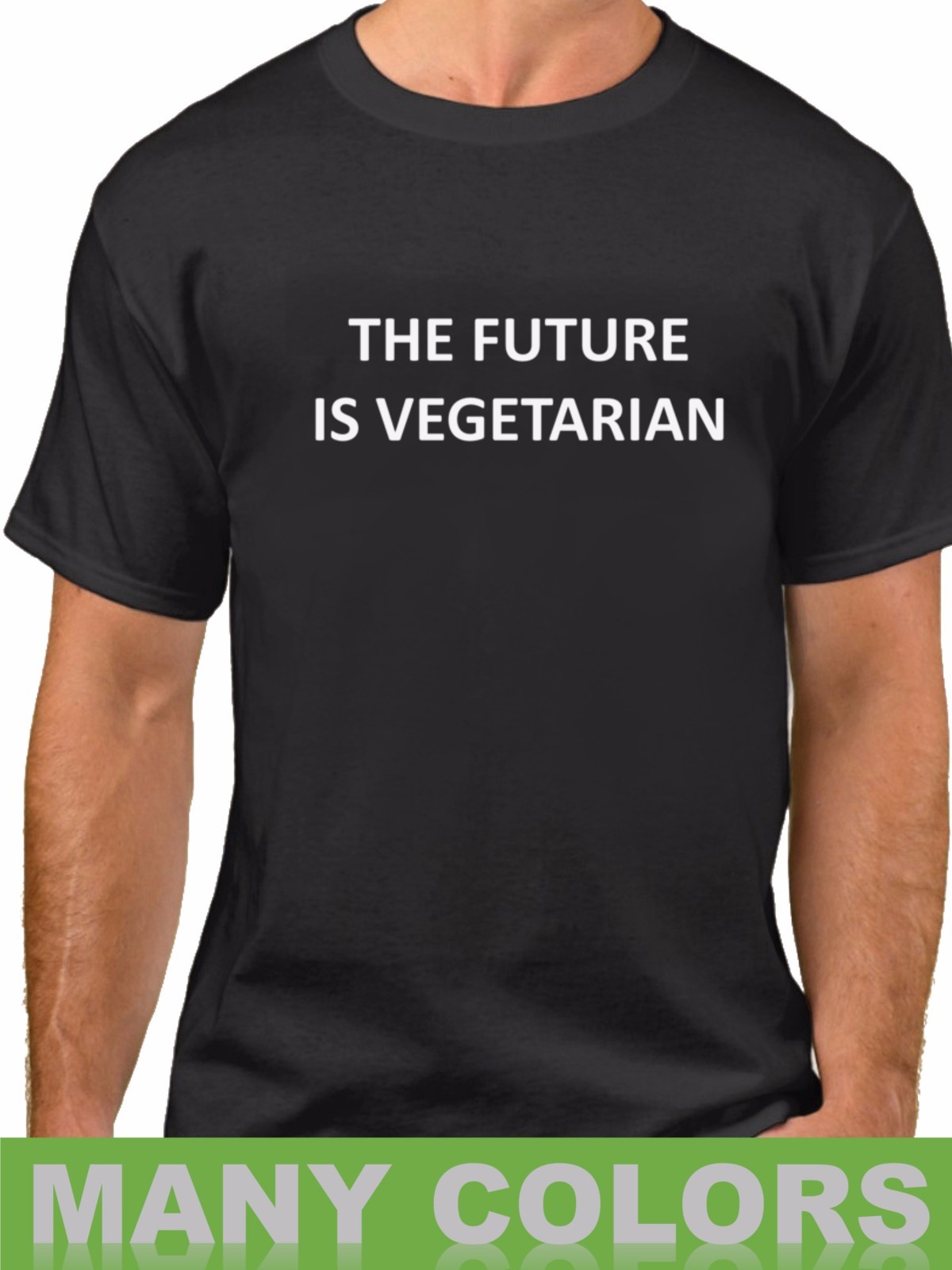 The Future Is Vegetarian Shirt Funny Veggie Lovers Gift Fathers Day Christmas gallery