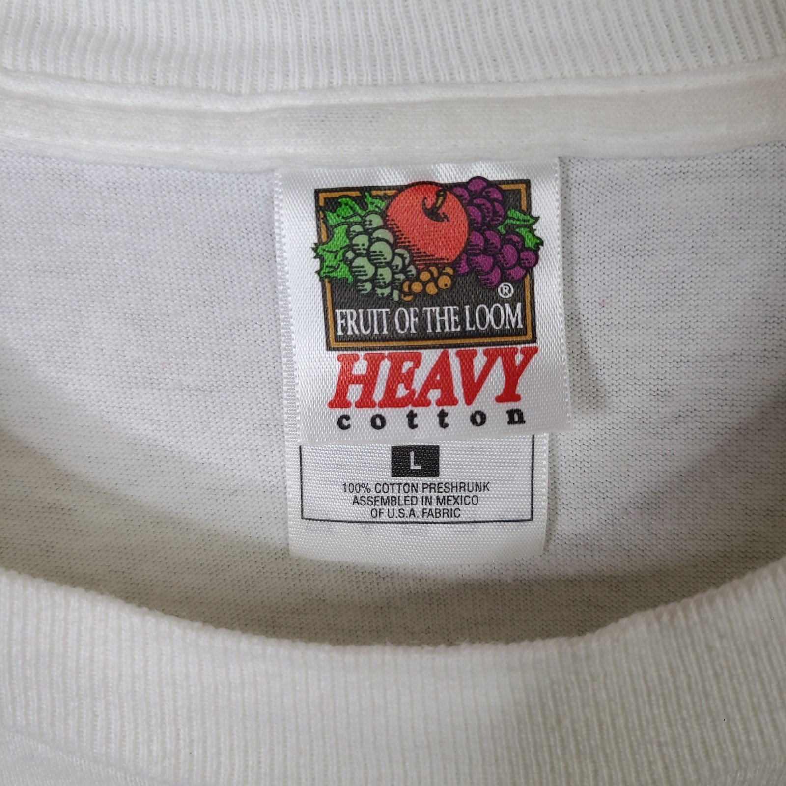 Fruit Of The Loom Shirt Men L White Myrtle Beach Graphic Tee Cotton Short Sleeve gallery