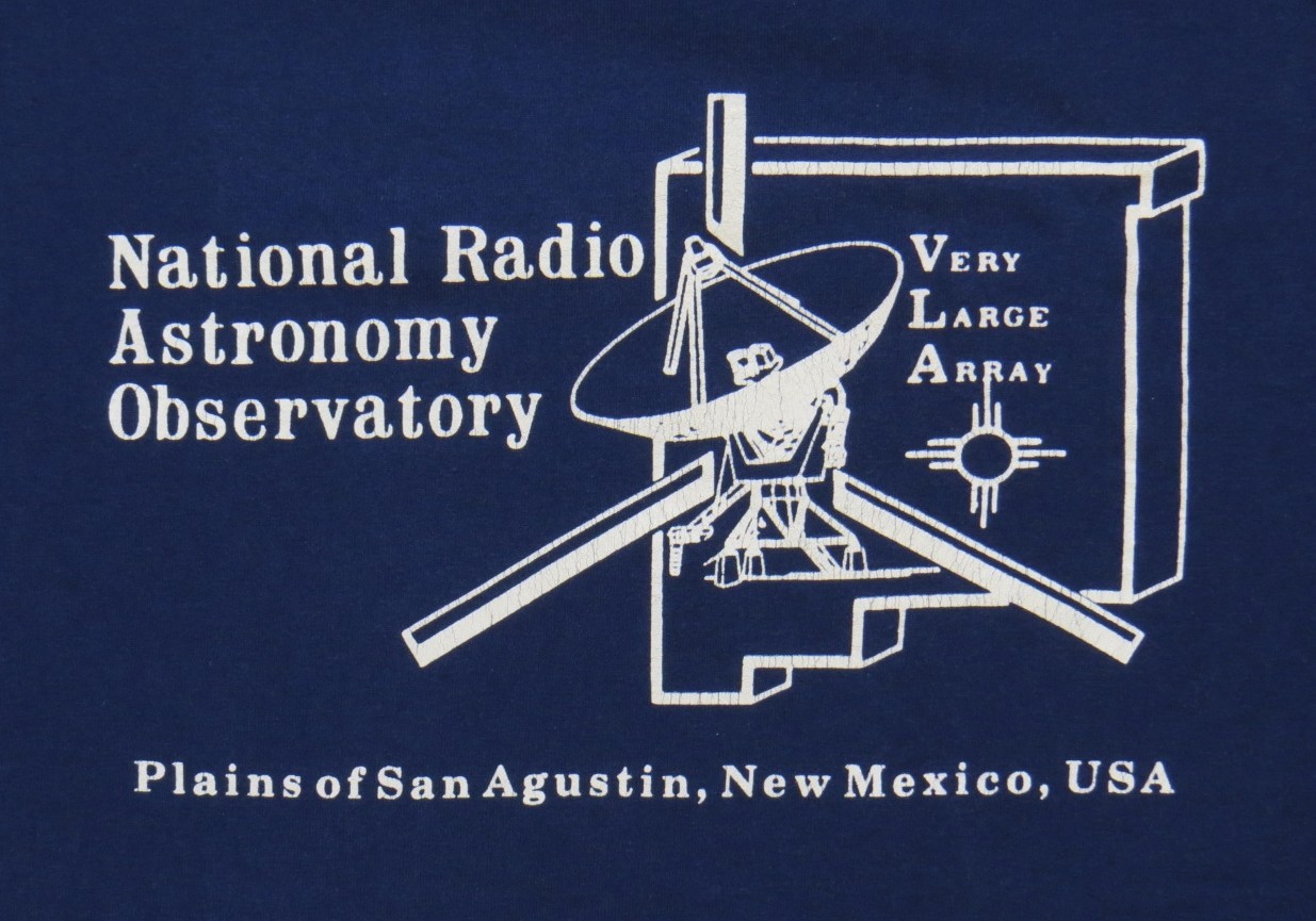 NATIONAL RADIO ASTRONOMY OBSERVATORY-VERY LARGE ARRAY- VINTAGE T shirt XL RARE gallery