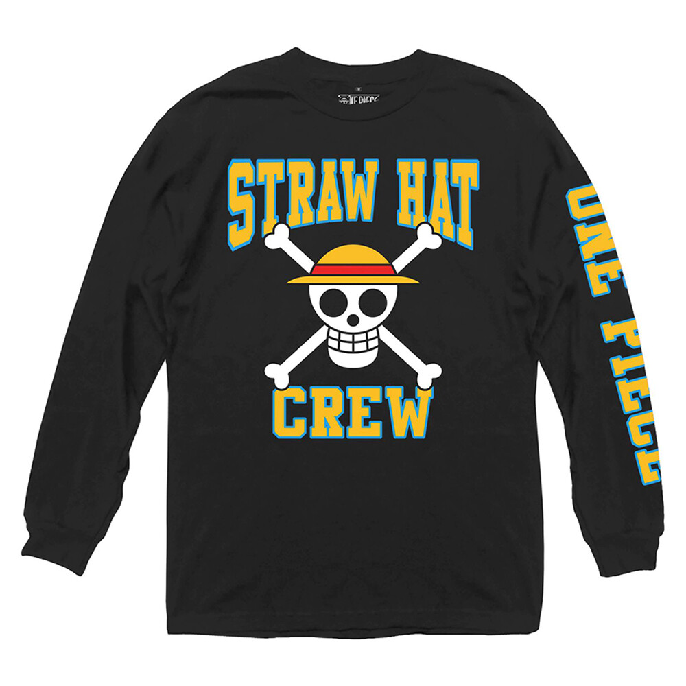 One Piece Straw Hat Crew Athletic Type Anime Adult Long Sleeve T-Shirt gallery