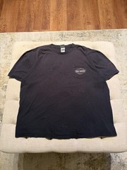 🦅 Vintage 90-00s holographic Harley-Davidson Eagle faded Graphic Tee