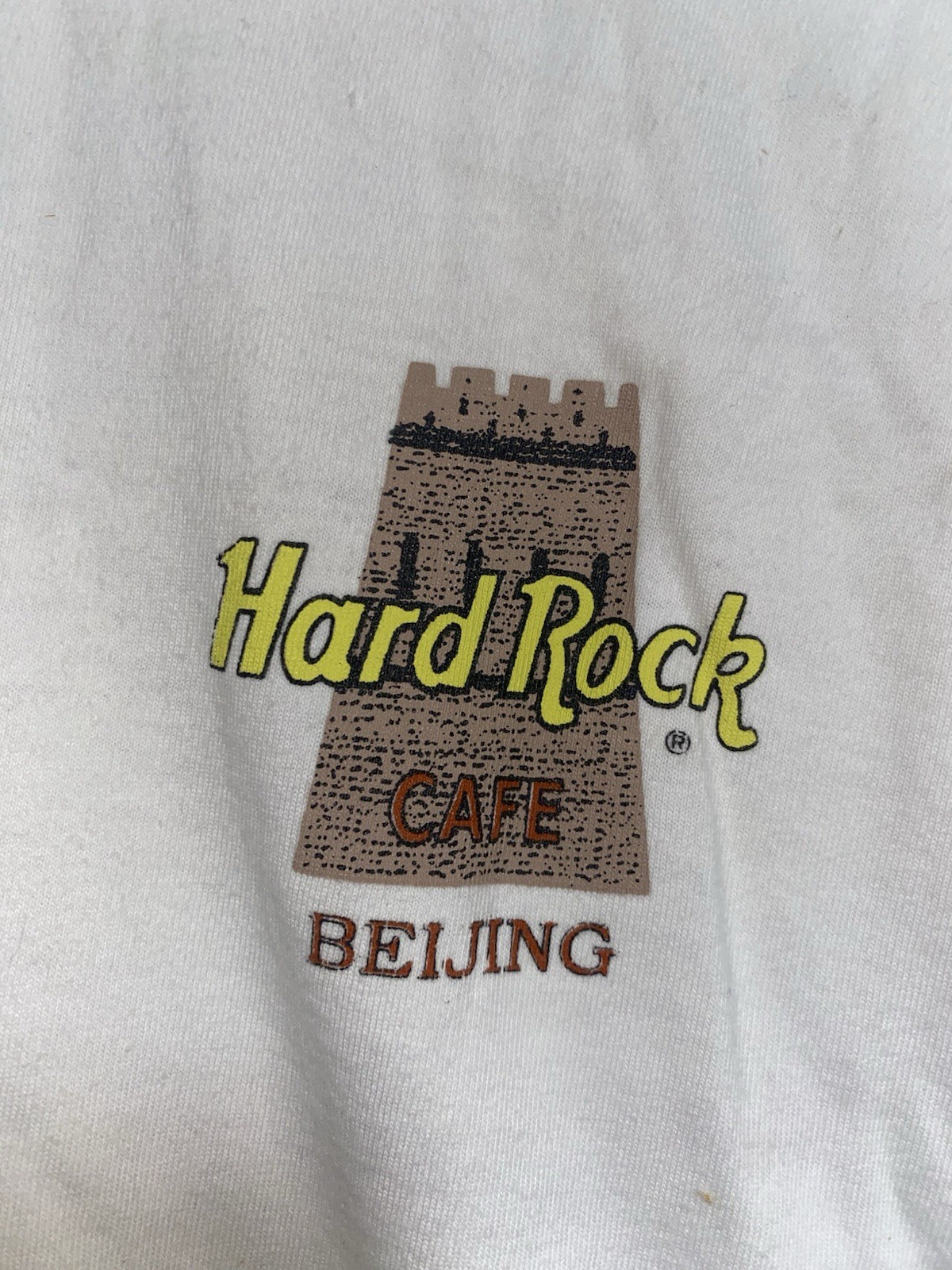 Vintage Hard Rock Cafe Beijing Great Wall Of China Shirt Size Large gallery