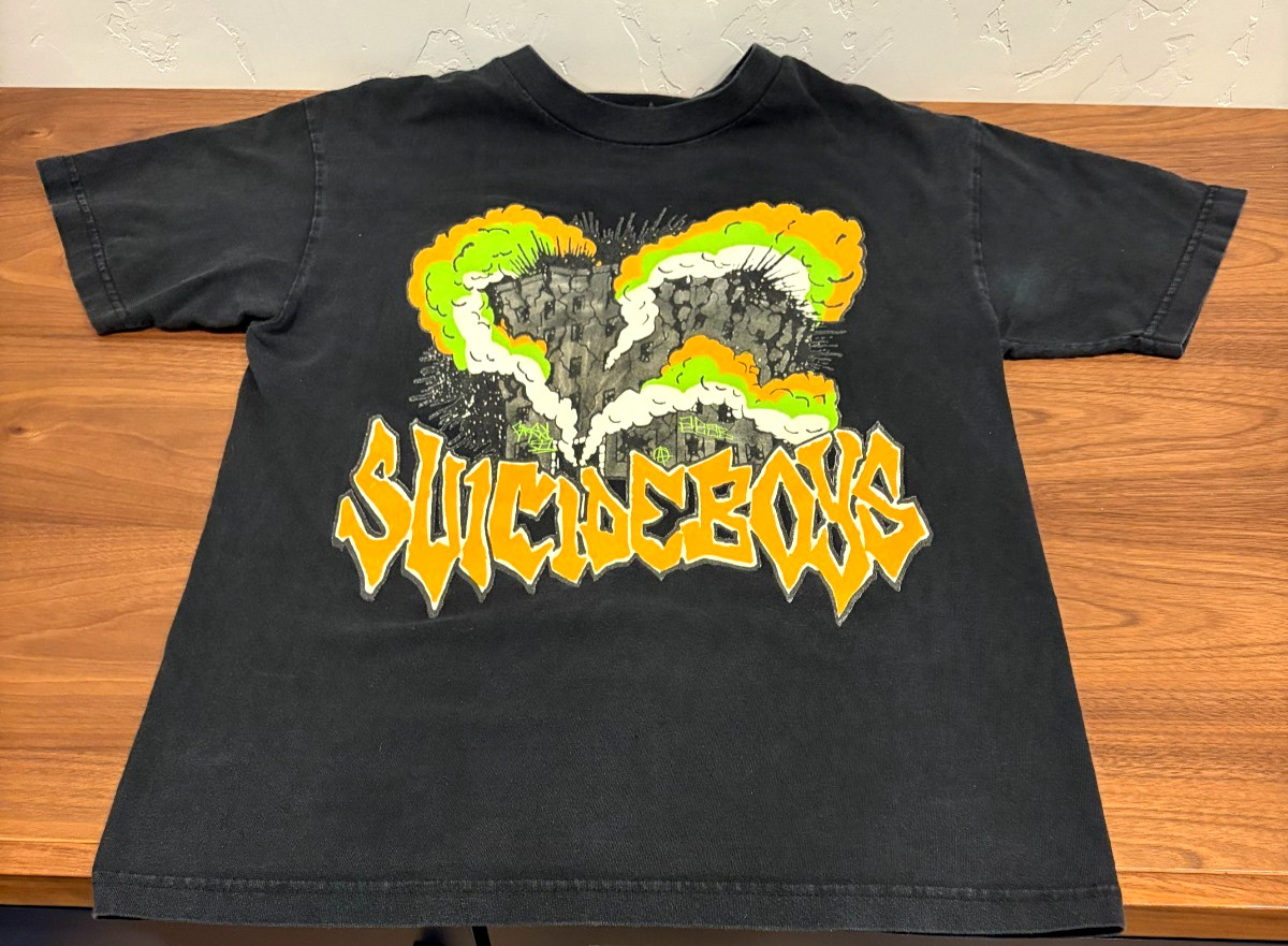 Vintage Suicide Boys G59 Size Medium Black T-Shirt Used Condition LOOK! gallery