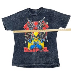 Marvel Studios Deadpool & Wolverine Tee Shirt Men’s Size XL Disney Store Rare