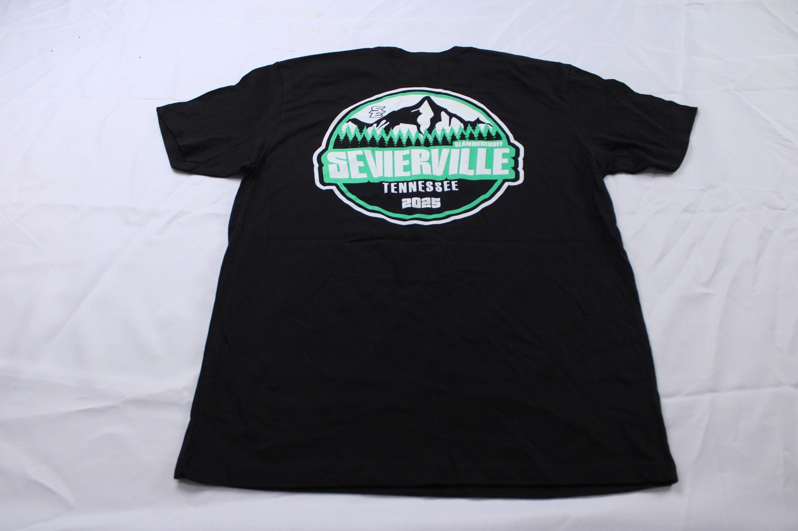 Slammedenuff Unisex Adults Short Sleeve Sevierville 2025 Tee AP2 Black Large gallery
