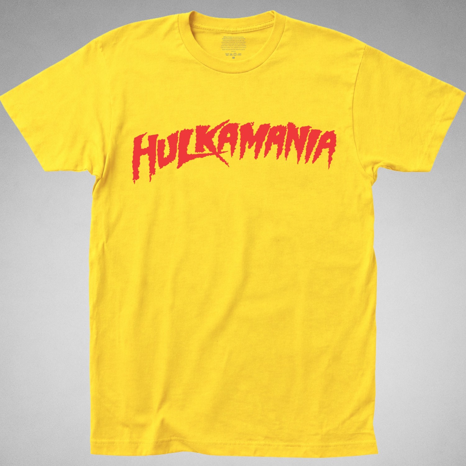 HULKAMANIA T-SHIRT hulk hogan 80's retro wwf wrestlemania tee Wrestling nwo gallery