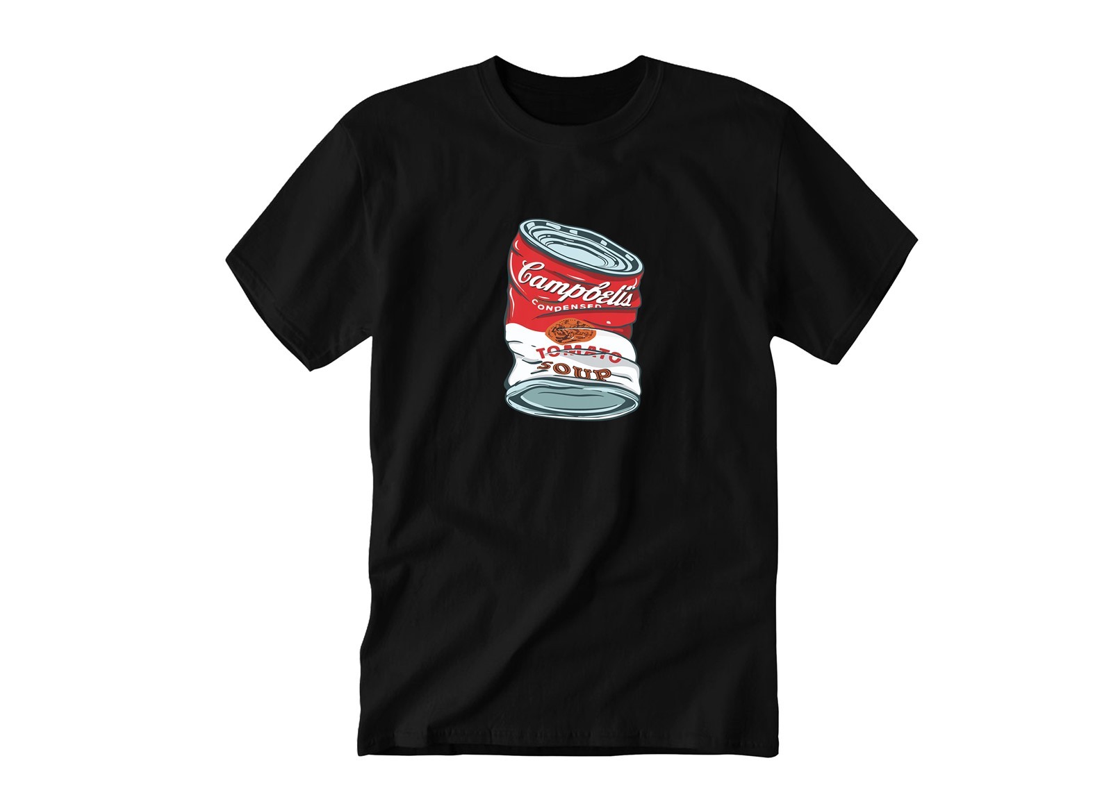 Campbell's Soup Cans Warhol Art Illustration | Youth & Adult Unisex Tee Tshirt gallery
