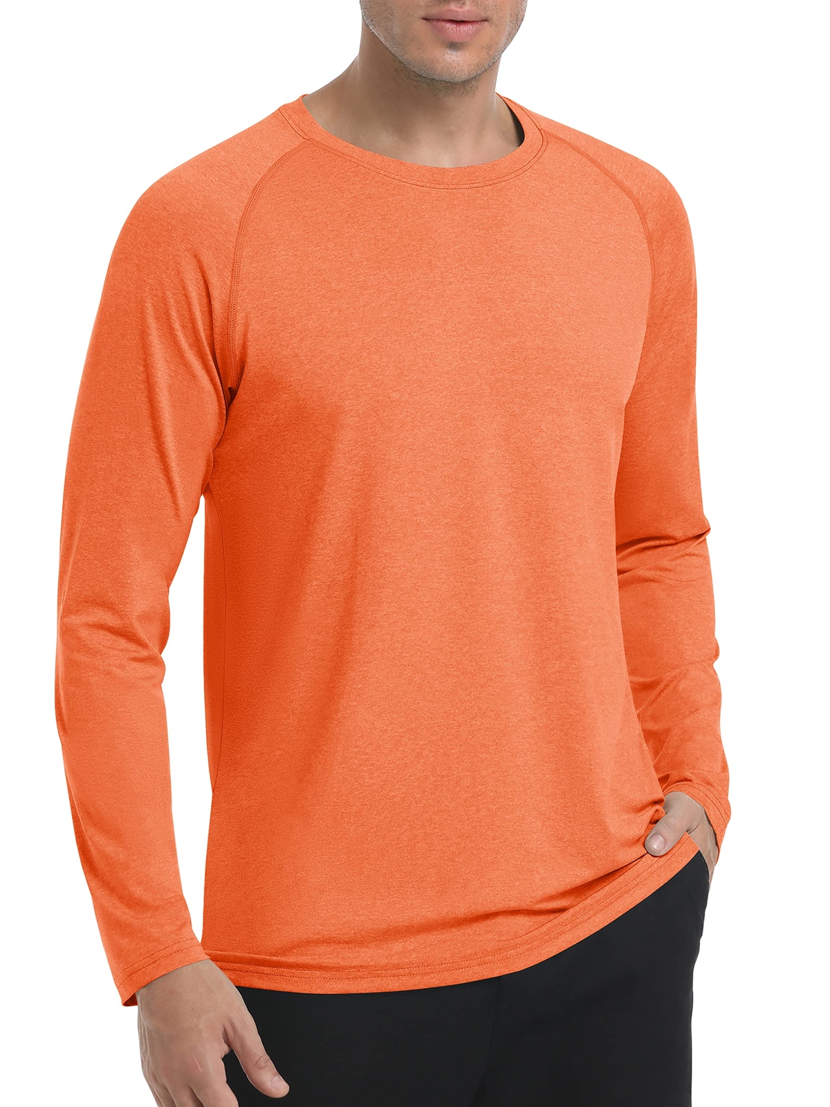 UPF50+ Men's UV Skin Protection T-Shirts Long Sleeve Casual Beach Outdoor Shirts gallery