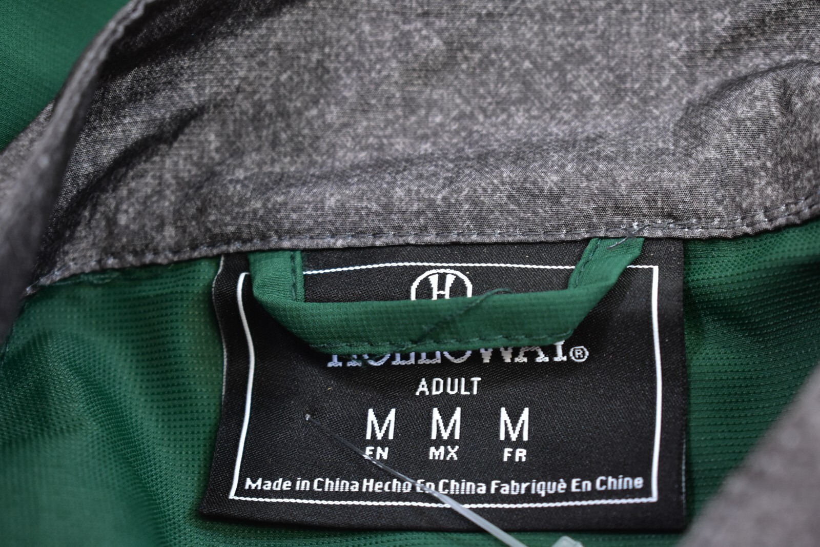 Holloway Mens Green Gray Short Sleeve 1/4 Zip Performance Pullover Shirt M gallery
