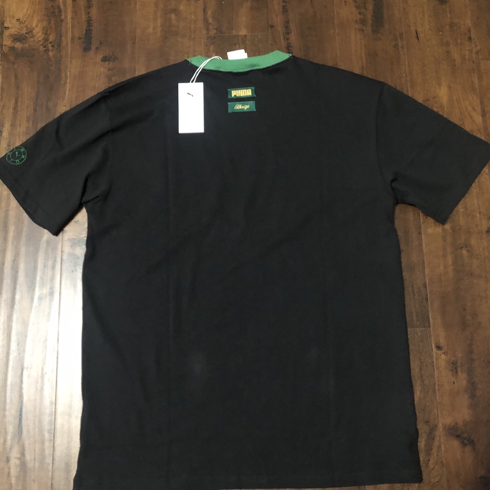 NWT Puma Rhuigi X Graphic Crew Neck Short Sleeve T-Shirt Mens Size M $80. A7 gallery