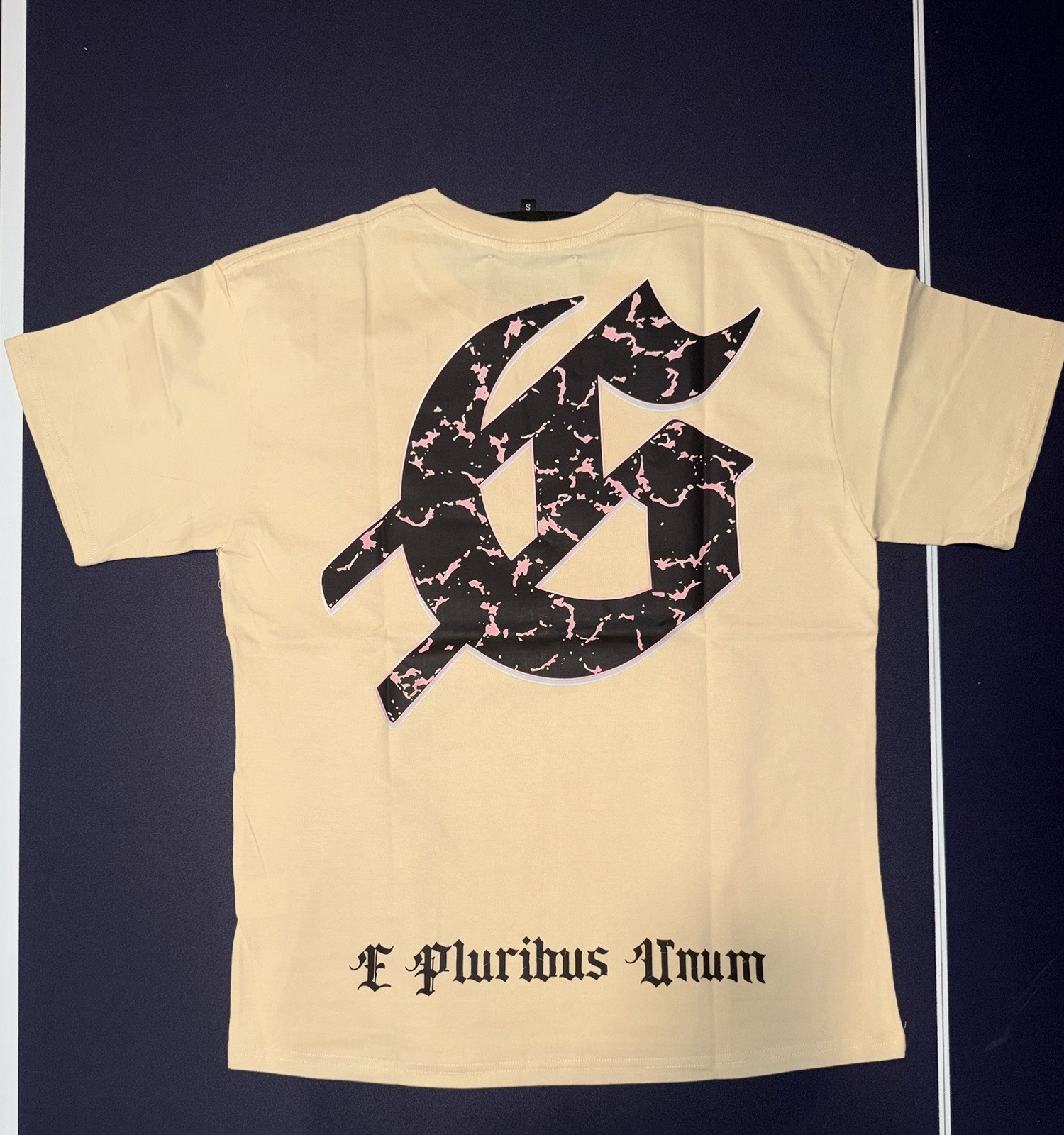 Godspeed Skeleton Holding Skull Tee Cream Size S 🔥☠️🤍 [ Free Shipping ] gallery