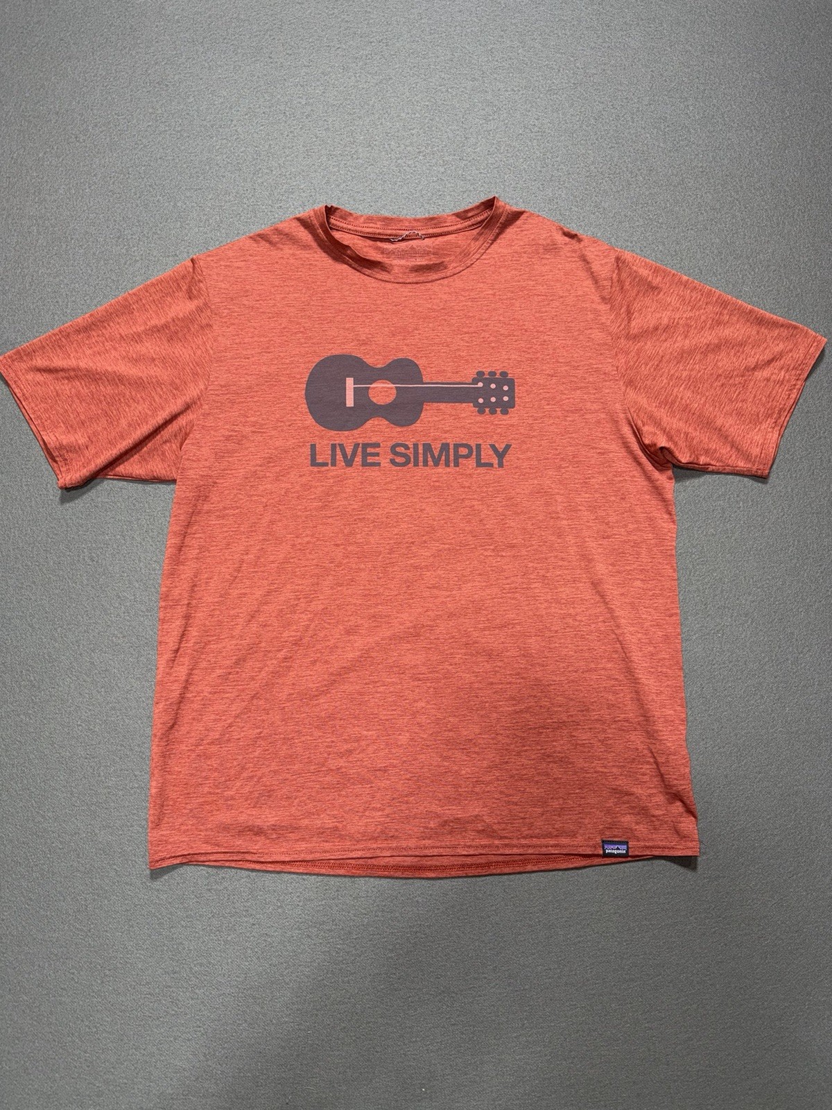 Patagonia Capilene Cool Daily T Shirt Mens Medium Live Simply Guitar UPF 50