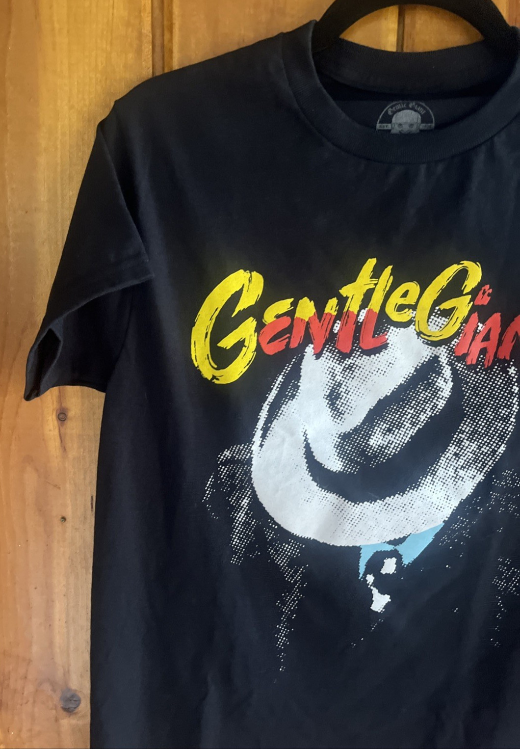 AUTHENTIC Gentle Giant Official Merch - Black T Shirt - CITIZEN ALBUM - Size S gallery