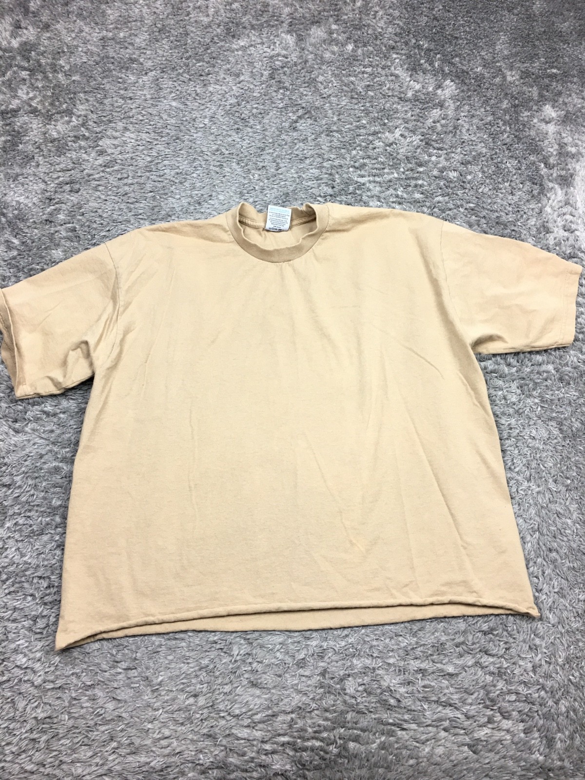 Pro Club Heavyweight Shirt Mens Size 2XL Beige Tan Short Sleeve Cotton