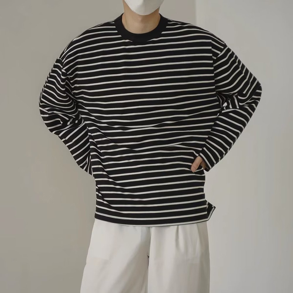 Casual Outing Korean Casual Tops 95% Polyester 5% Spandex All-match Clothing gallery