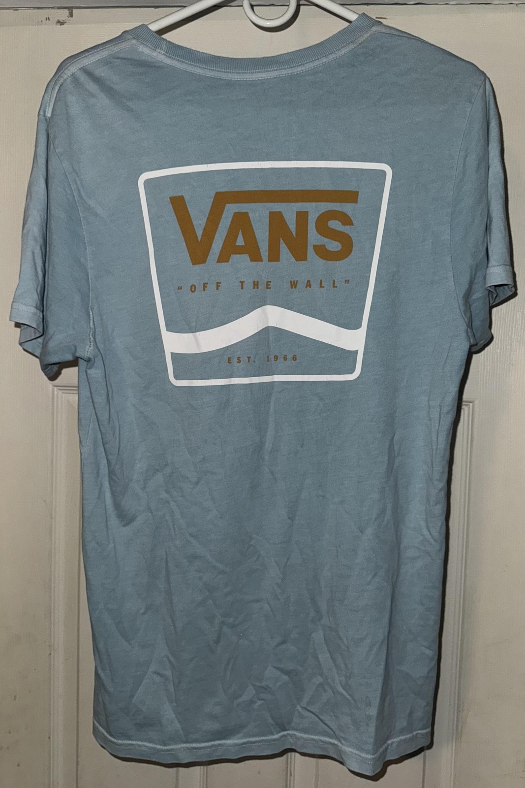 Vans Shirt Mens Small Classic Fit Off The Wall Graphic Skate Tee Skateboarding gallery