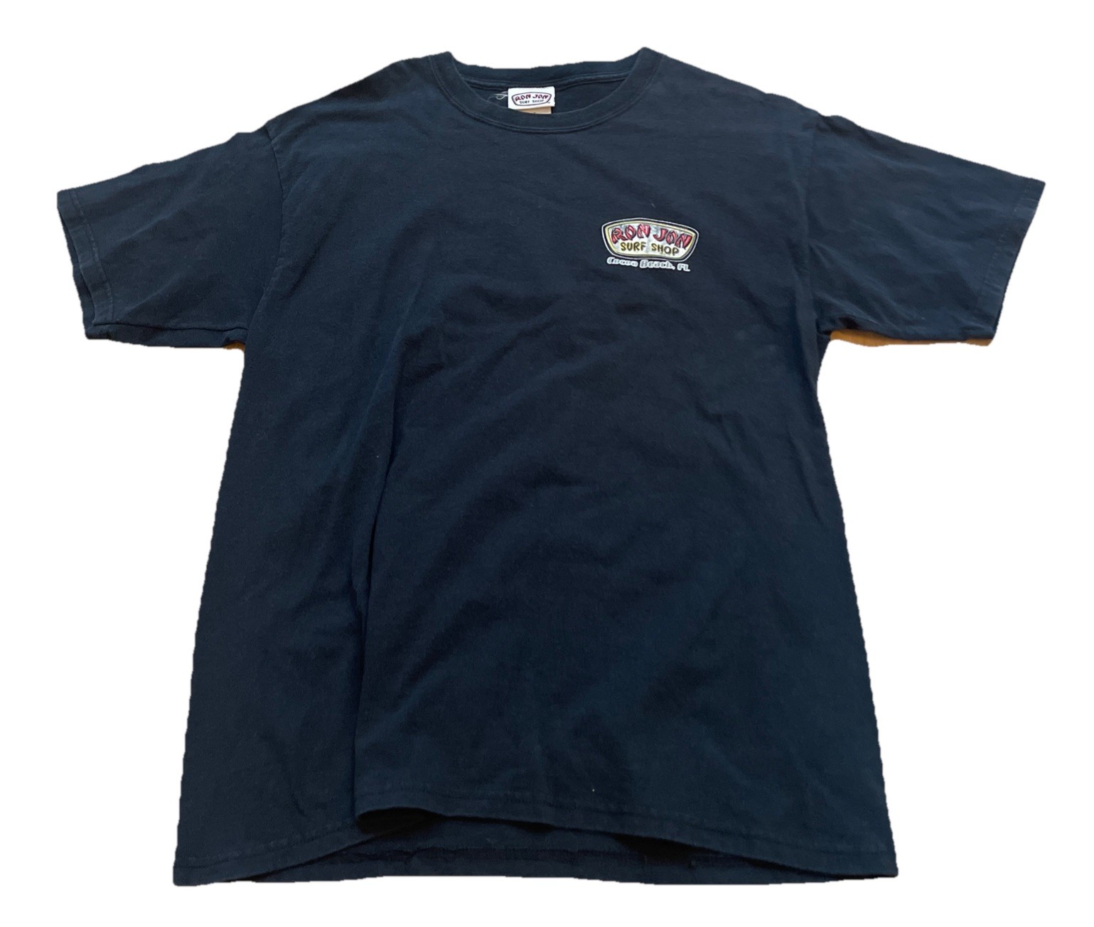 Ron Jon Surf Shop Cocoa Beach Florida Short Sleeve Shirt Men's Size Large Black gallery