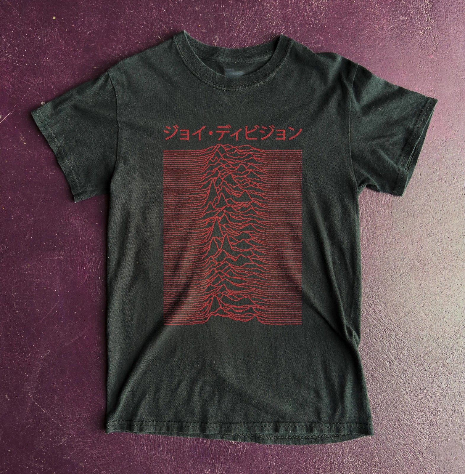 Joy Division Unknown Pleasures Japan Retro Unisex T-Shirt Size S-5XL gallery
