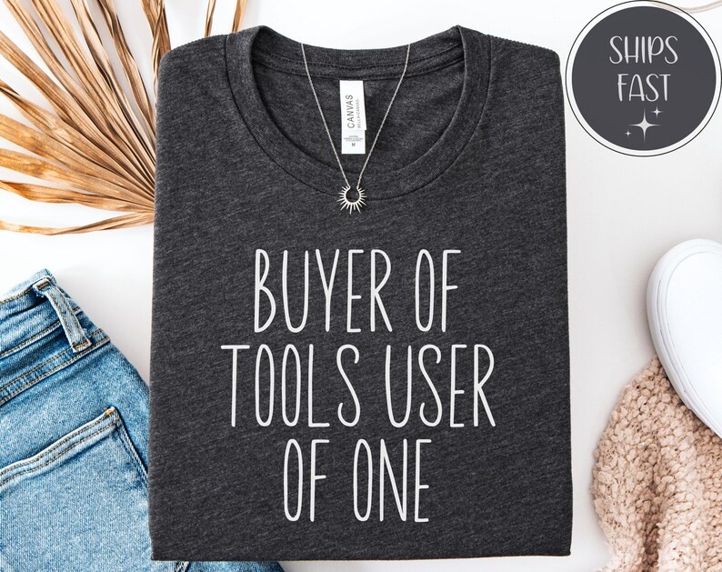 Funny Mechanic Buyer Of Tools User Of None Auto Gildan Tee gallery