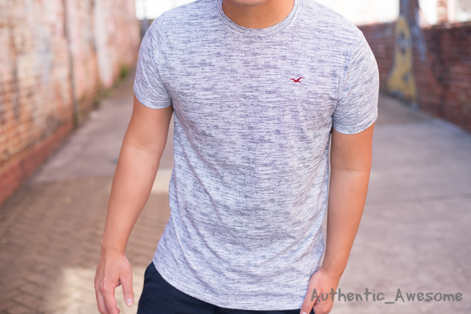 NWT Hollister By Abercrombie & Fitch Mens Must Have Crew V T-Shirt XS S M L XL gallery