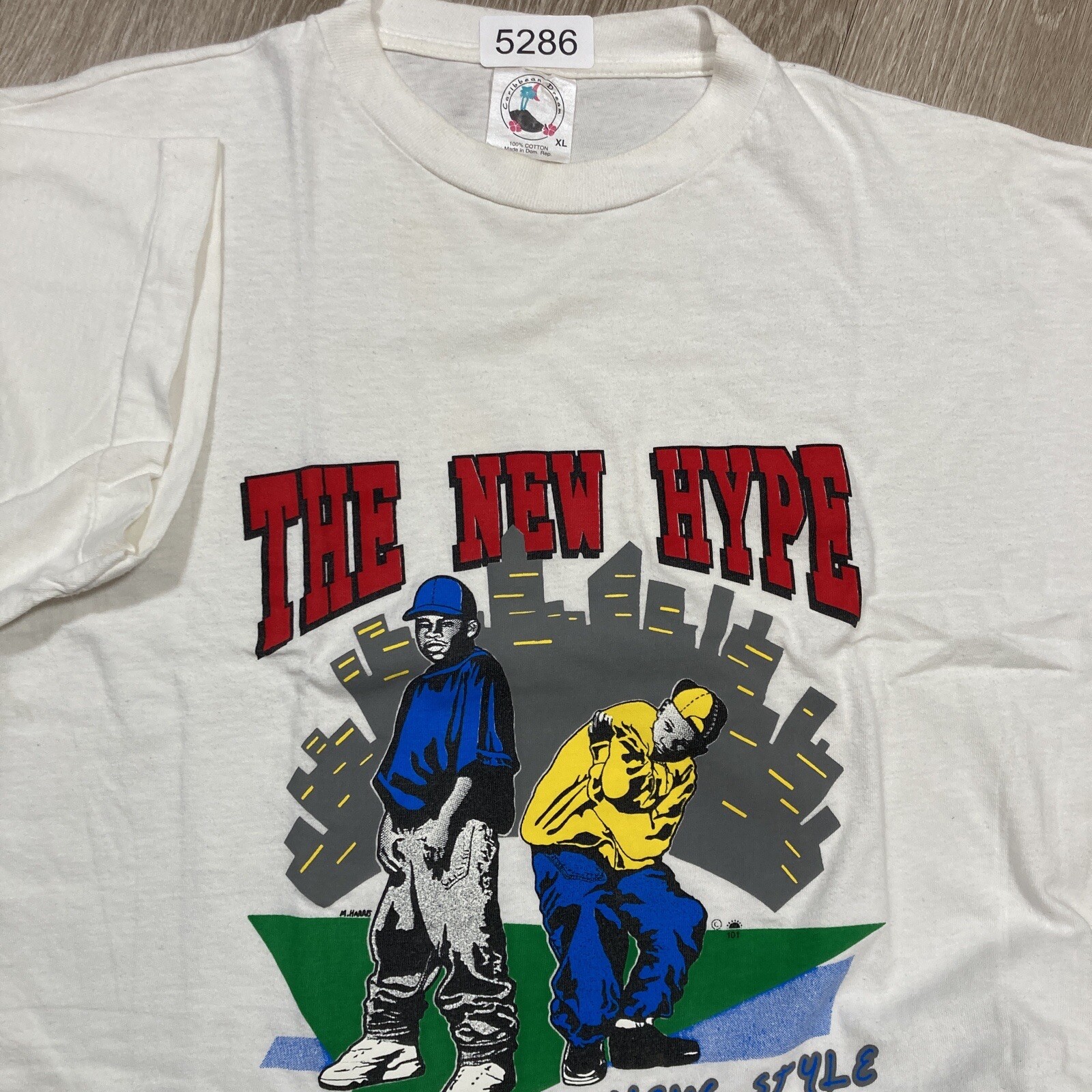 New Hype Shirt XL Vintage 90s 00s Urban Style Streetwear Hip Hop Rap Y2k Tee gallery